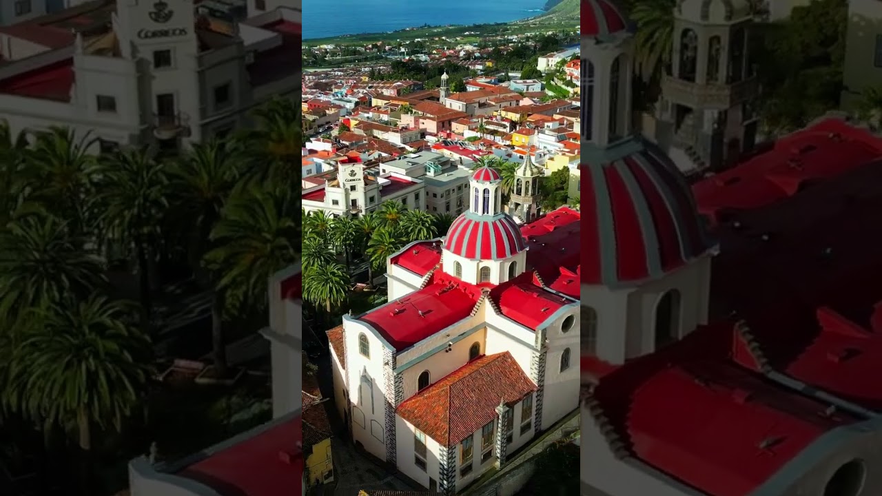 La Orotava, Tenerife #drone #tenerife #holidays #la orotava