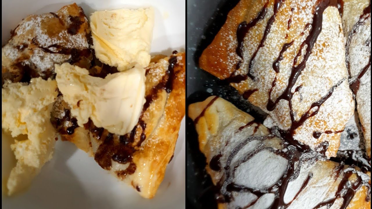 Apple turnover & pie in my kmart air fryer and pie maker