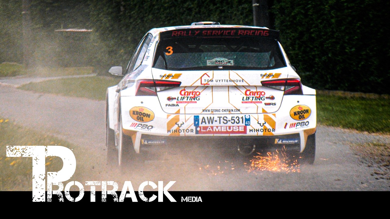 TAC Rally Tielt 2026 | 4K | ACTION & FLAT OUT | Best of shakedown by ProTrack Media