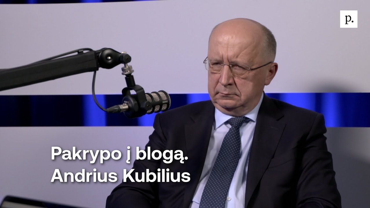 Pakrypo į blogą. Andrius Kubilius