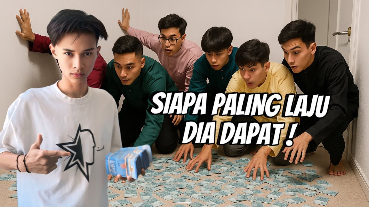 SIAPA DAPAT , DIA KAYA ! CHALLENGE DUIT RM1 DALAM BILIK !