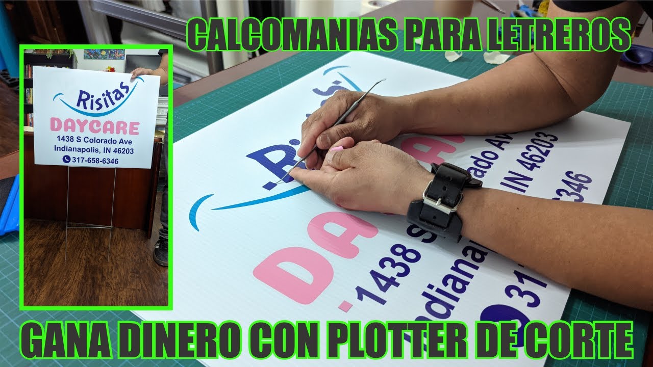&iquest;C&oacute;mo hacer CALCOMAN&Iacute;AS CON VINILO?