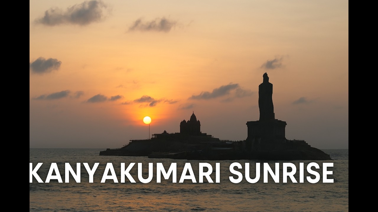 Kanyakumari Sunrise Time‑Lapse 🌅 | Most Beautiful Sunrise in India! | 2026