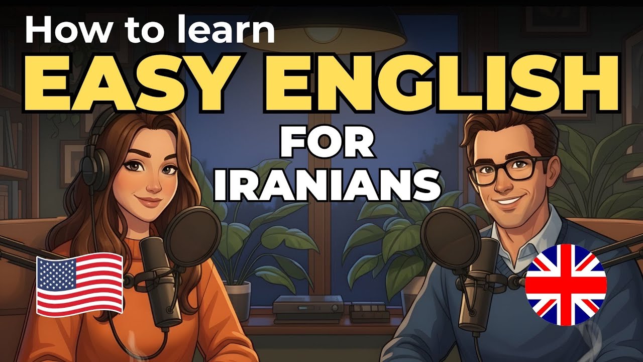 Easy English Learning for Iranians🇮🇷 | Easy English Speaking Practice 