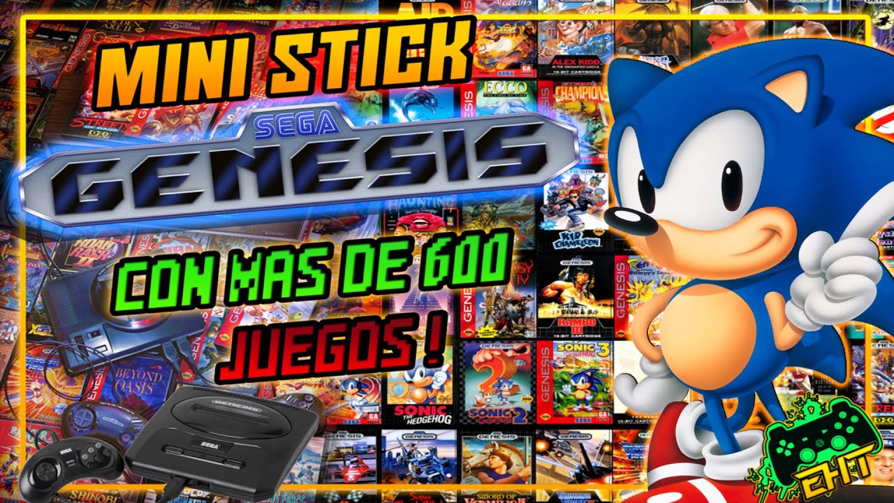 Consola SG800 - SEGA GENESIS con mas de 600 Juegos incluidos (UNBOXING) !!! - EHT