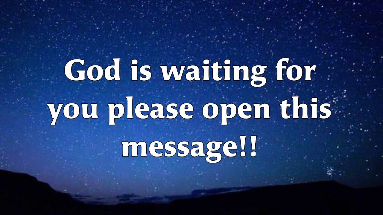 🌈God is waiting for you please open this message!! God's message for you Today @Lord Miracles 11:11