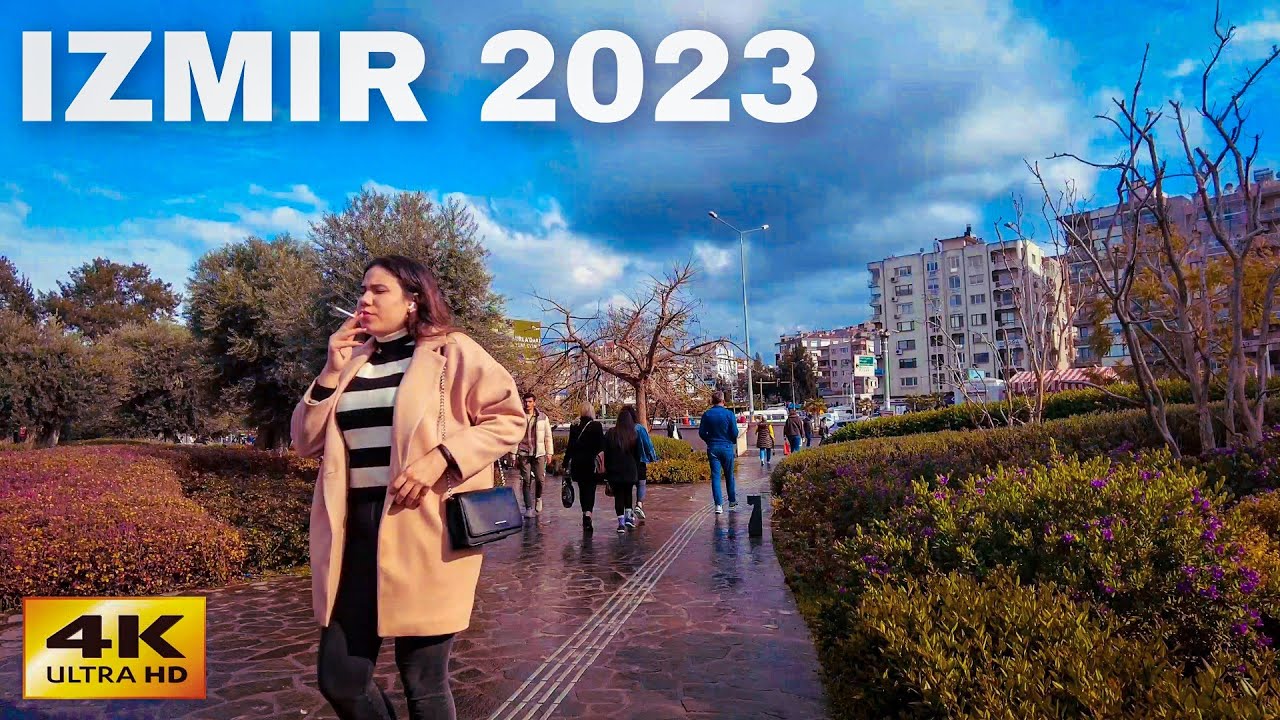 Izmir Walk from Fahrettin Altay to Hatay, March 2023 | Travel Turkey in 4K