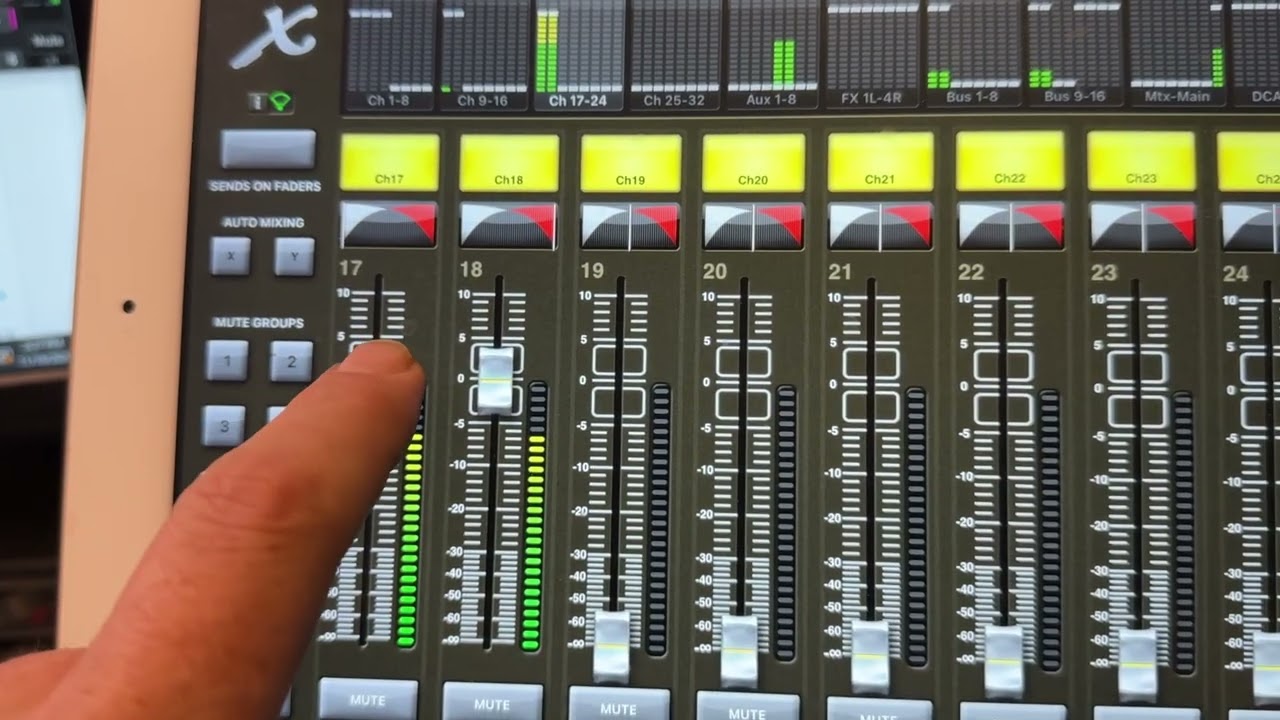 behringer x32 first install and quick overview