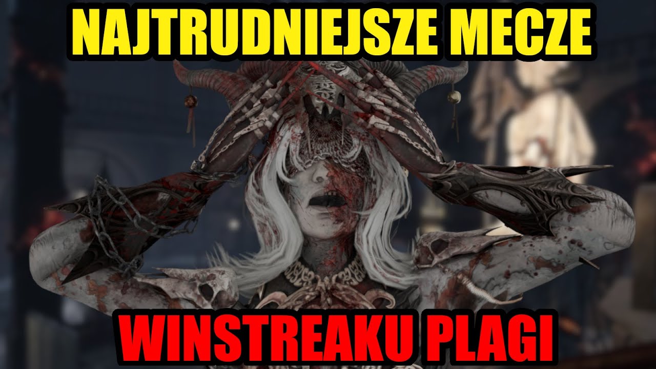 Najtrudniejsze mecze z winstreaku Plagi | Dead by daylight
