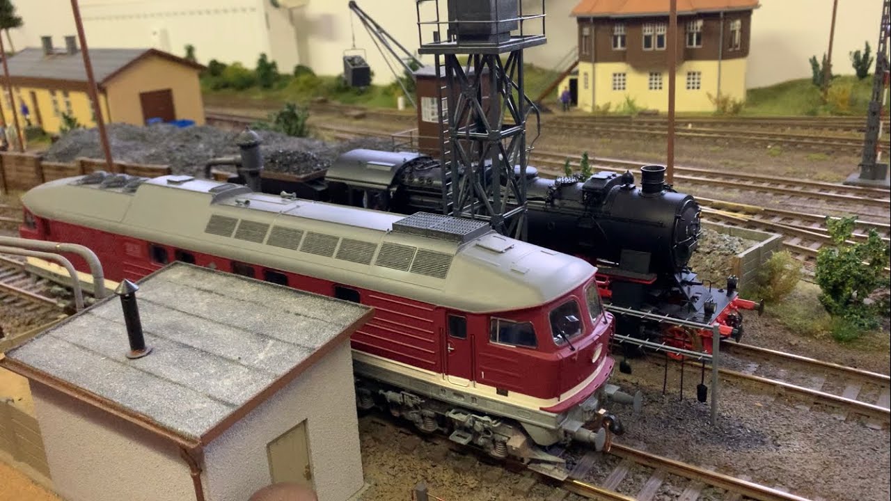 Impressionen einer Spur 0 Anlage mit Reichsbahn-Flair l O gauge german model railway impressions