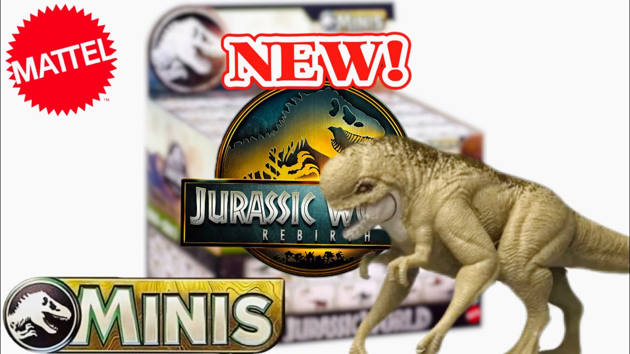NEW DISTORTUS REX MATTEL MINI FIGURE JURASSIC WORLD REBIRTH DINOSAUR TOY LEAKED