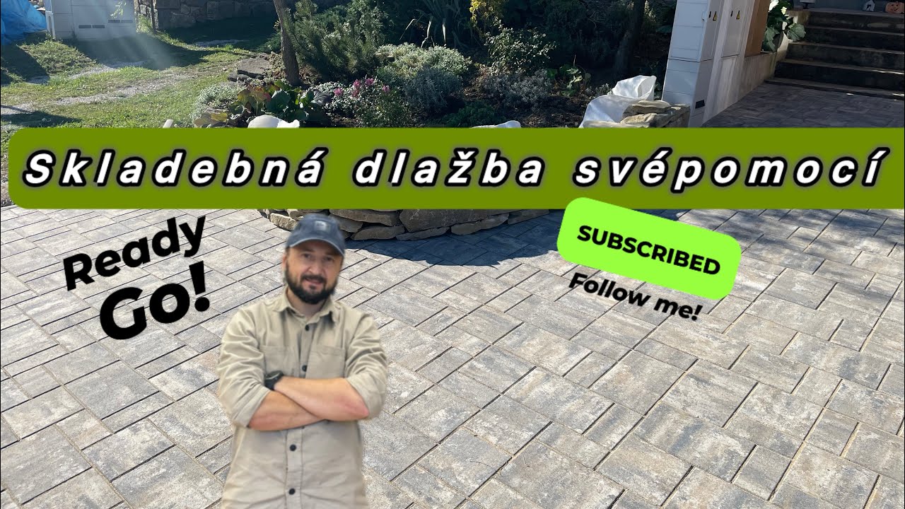 Skladebn&aacute; dlažba sv&eacute;pomoc&iacute; 