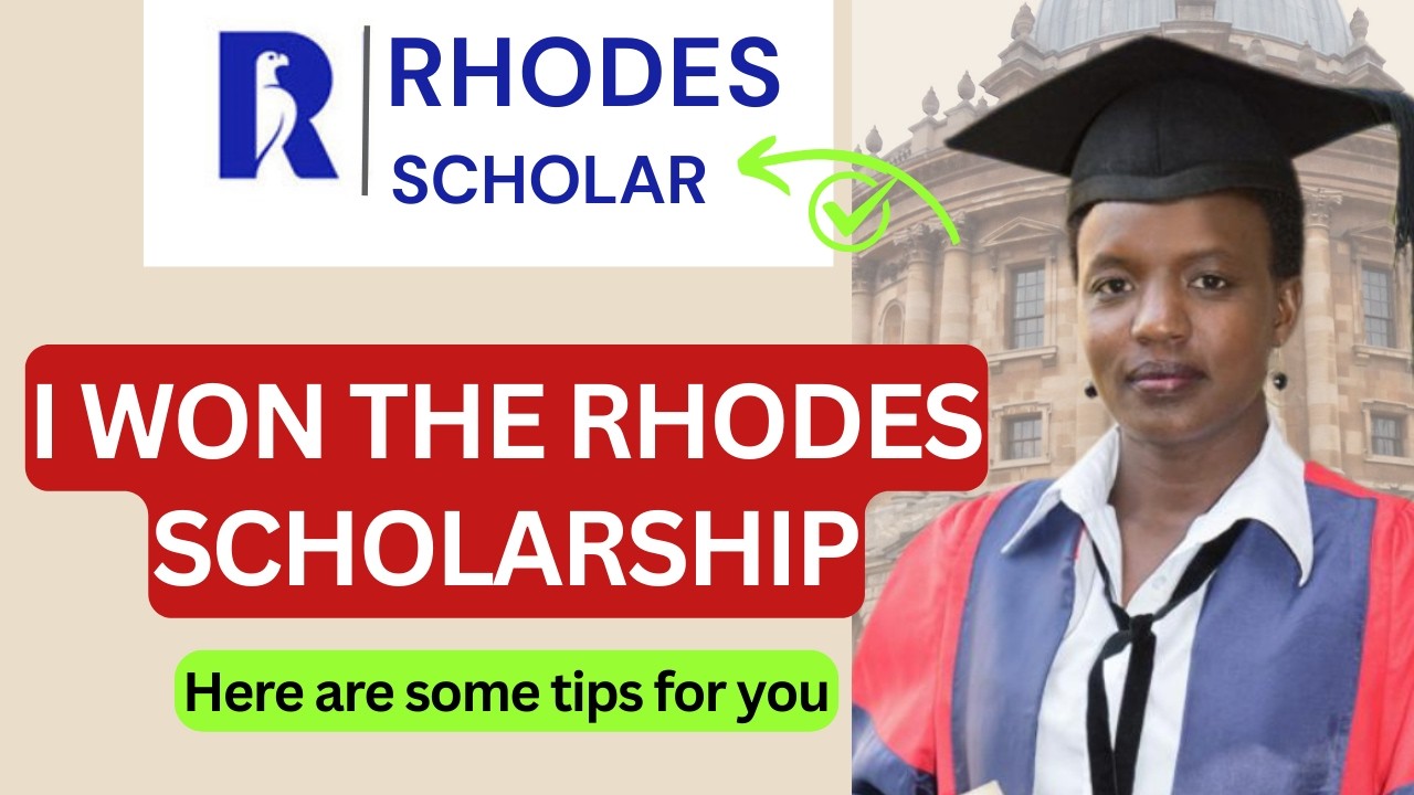 How I Beat Over 2,000 Applicants to Win the Rhodes Scholarship (And Tips for You!)