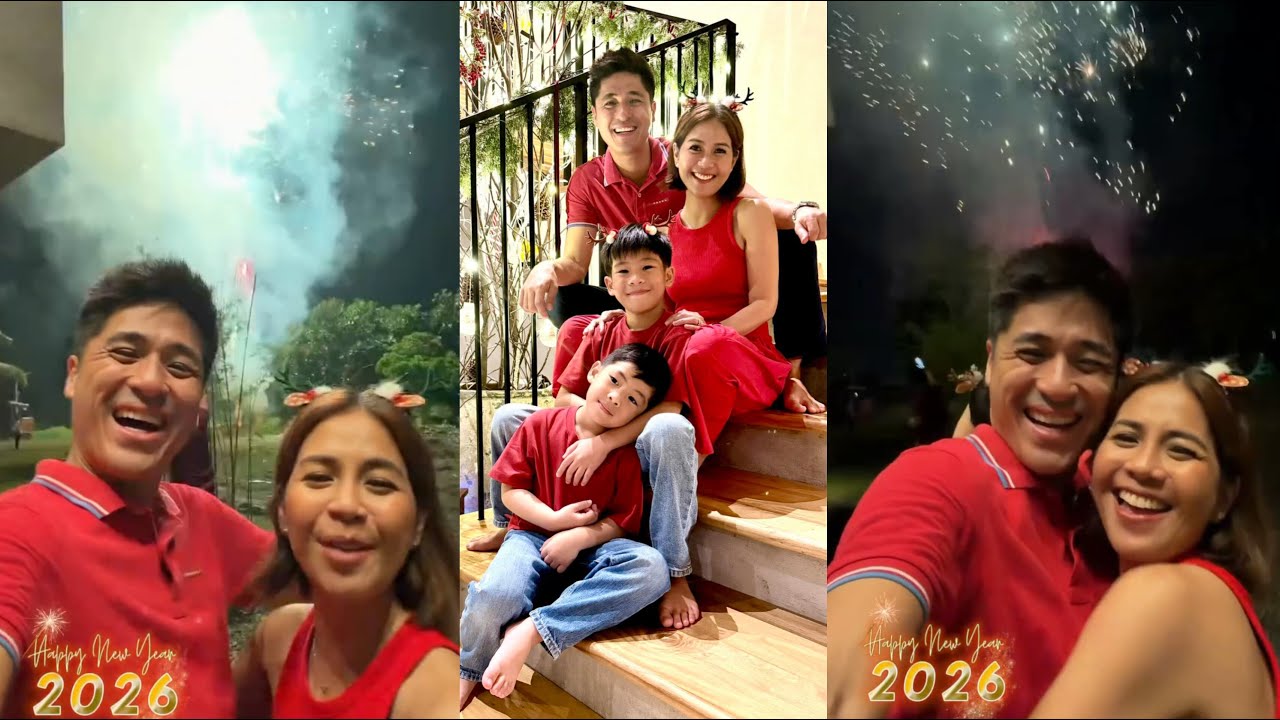 Castillo Family New Year's Eve Celebration❤️Kaye Abad and Paul Jake Castillo New Year Salubong 2026