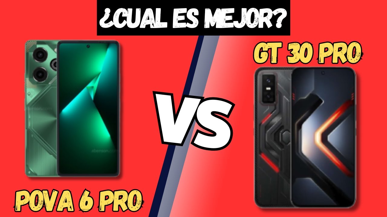 POVA 6 PRO vs INFINIX GT 30 PRO - Cual es mejor?