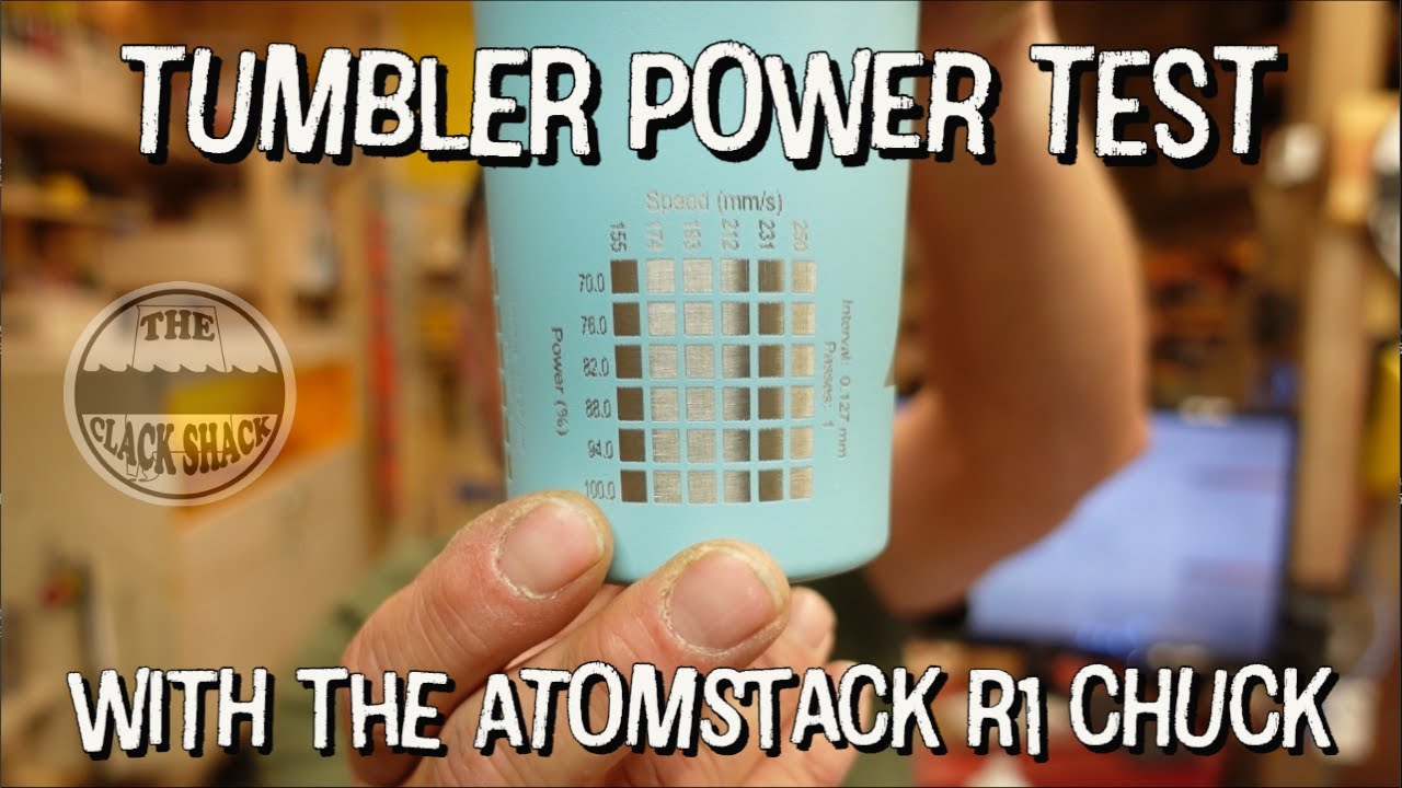 Тест мощности тумблера с патроном Atomstack R1