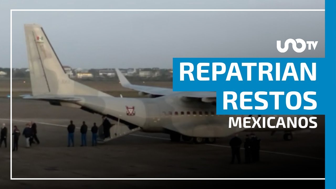 La Secretaría de Marina repatrió los restos de mexicanos desde Galveston