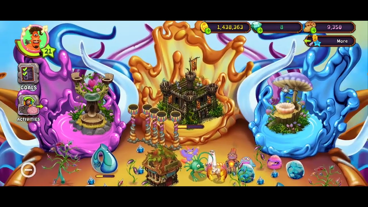 Showing u guys all my islands in MSM #Mysingingmonsters