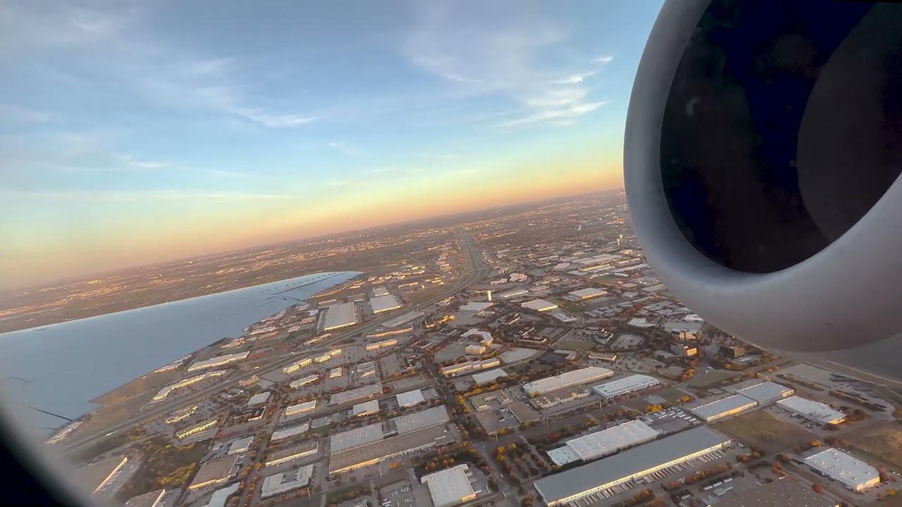 The Last Envoy EMB-145 Turn Out of DFW (Outbound Flight) - N900AE DFW-CLL