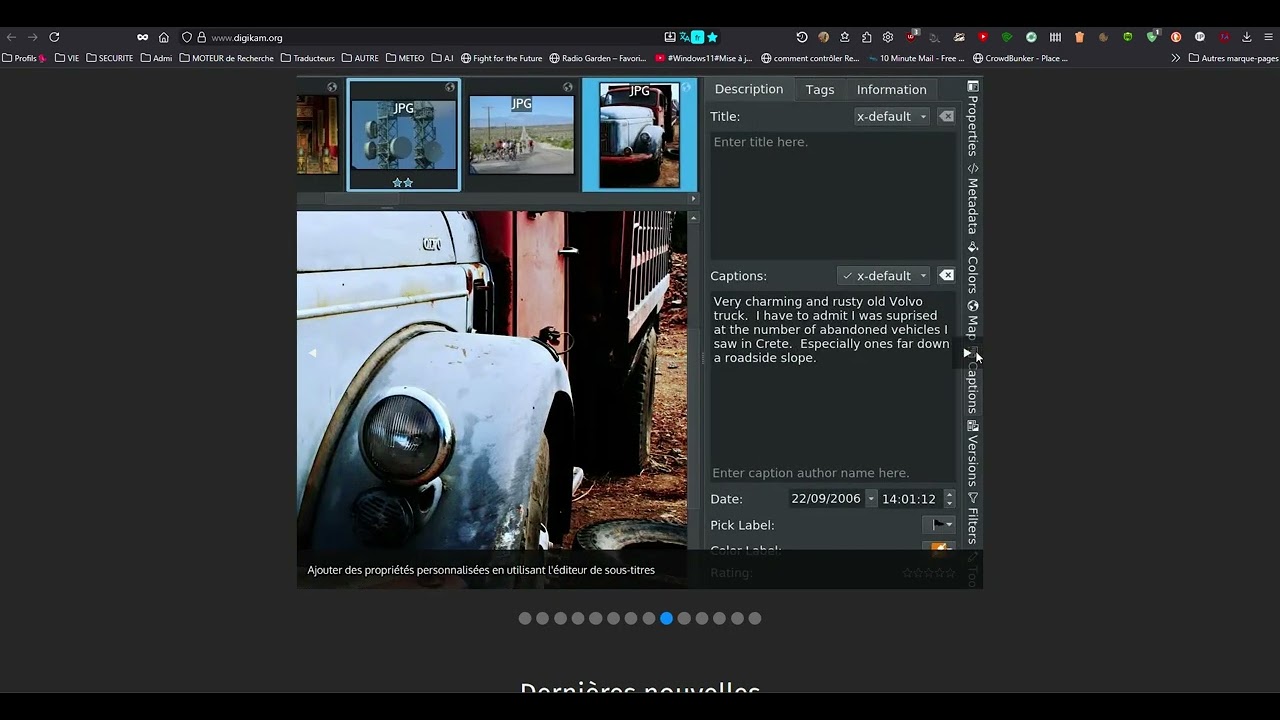 #Windows7 & 11#macOs#Linux#Digikam passe en version 9.0.0