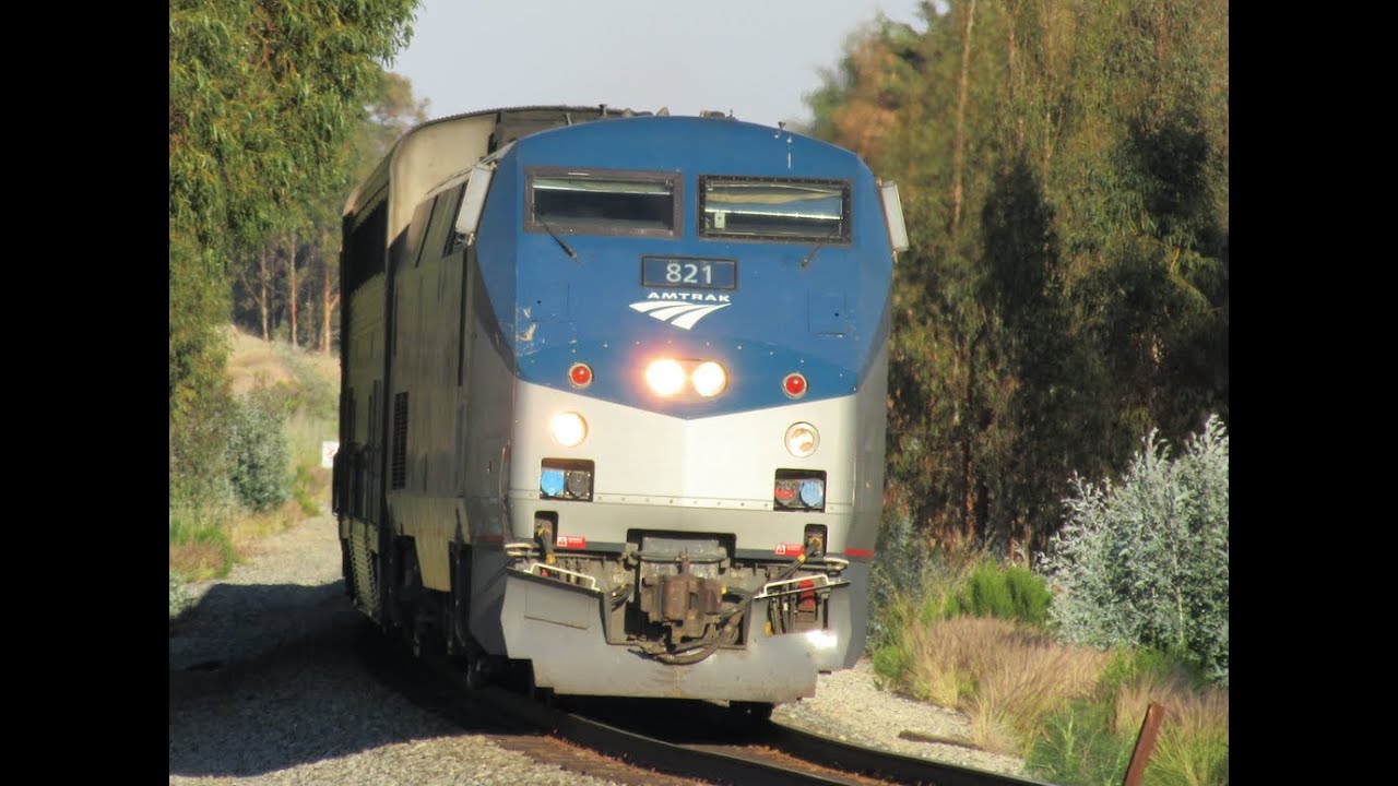 Amtrak P40DC & P42DC Engines on the Surfline