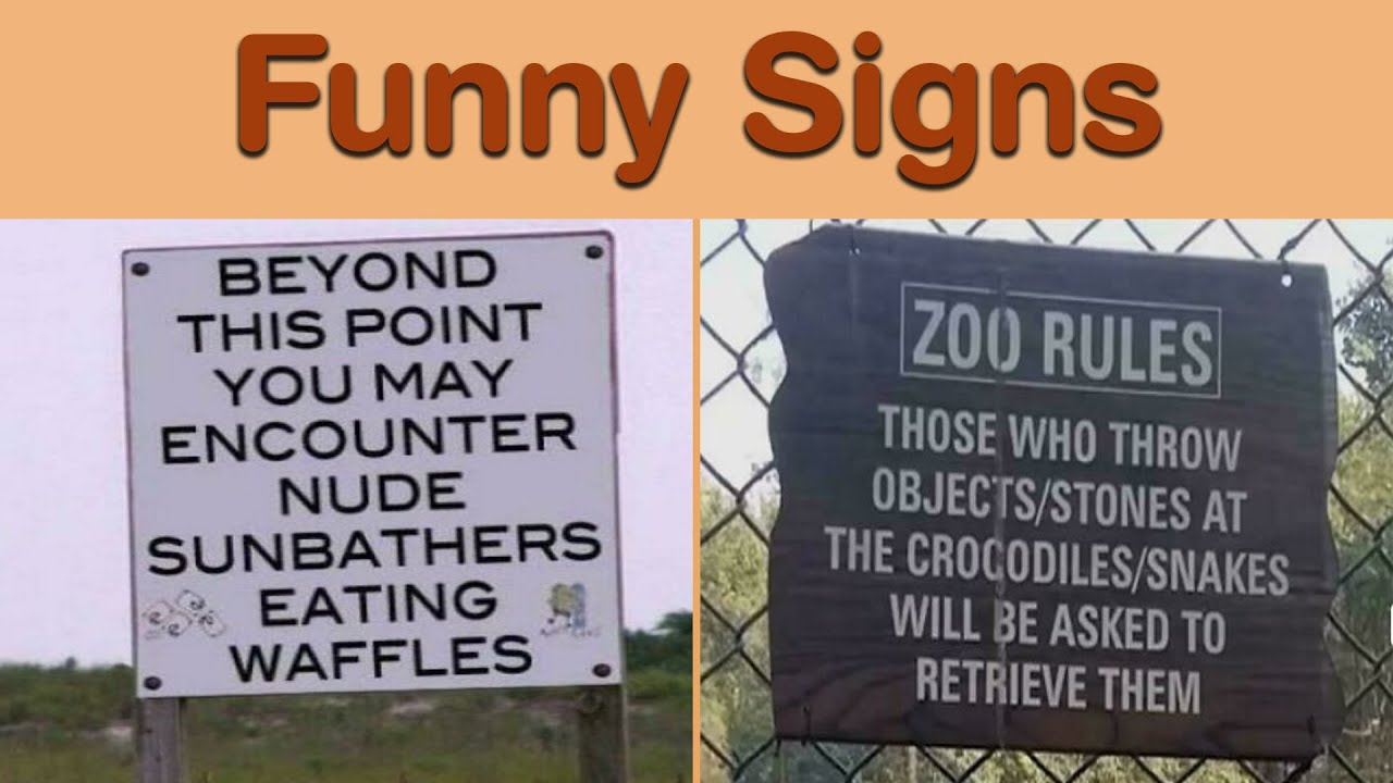 Funny Signs That Made Me Cry-Laugh 😂 || Daily Funnies