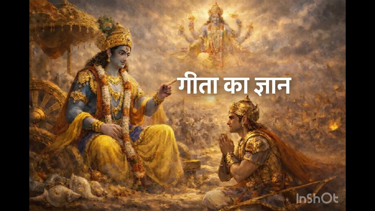 Radhe Radhe Divine | गीता का ज्ञान 🙏 #RadheRadhe