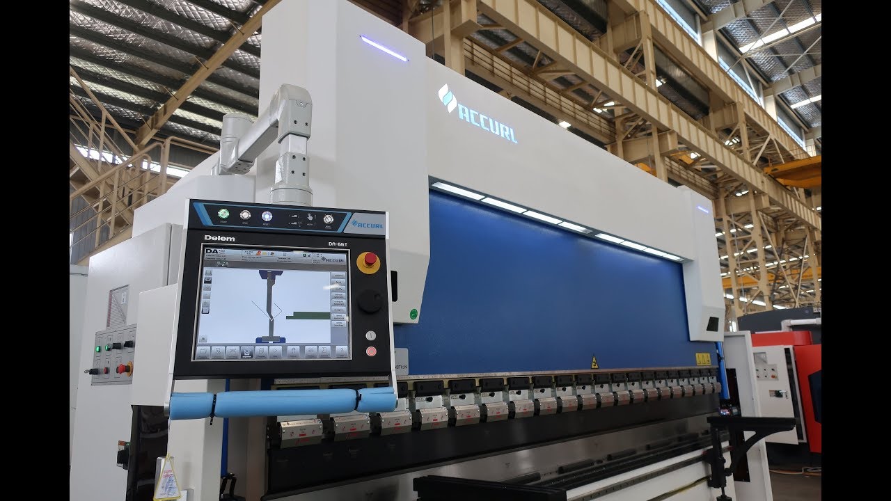 ACCURL 6 Axis CNC Press Brake Euro Pro B40220 with Rolleri ROL 200 Punch clamping systems