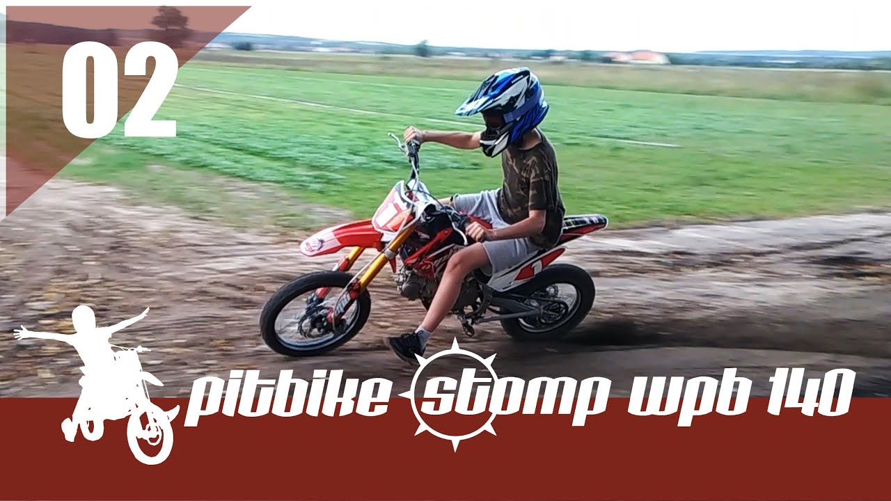 PÁR VĚCÍ DO ZAČÁTKU | PITBIKE STOMP WPB 140 RACING | 2. díl | Menikcz, Donyxx | CZ/SK 720p60 HD
