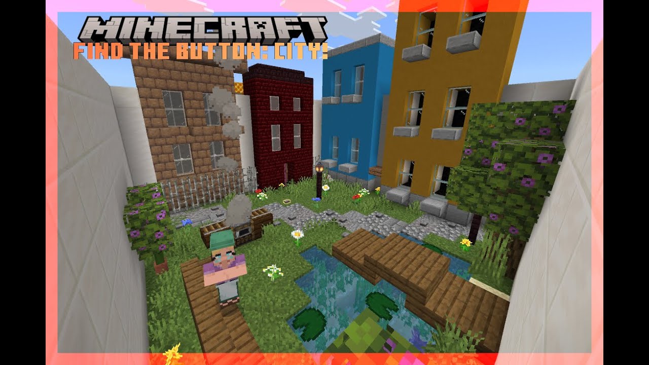Minecraft: Find the button on Thanksgiving (Custom Map MCPE/Bedrock)