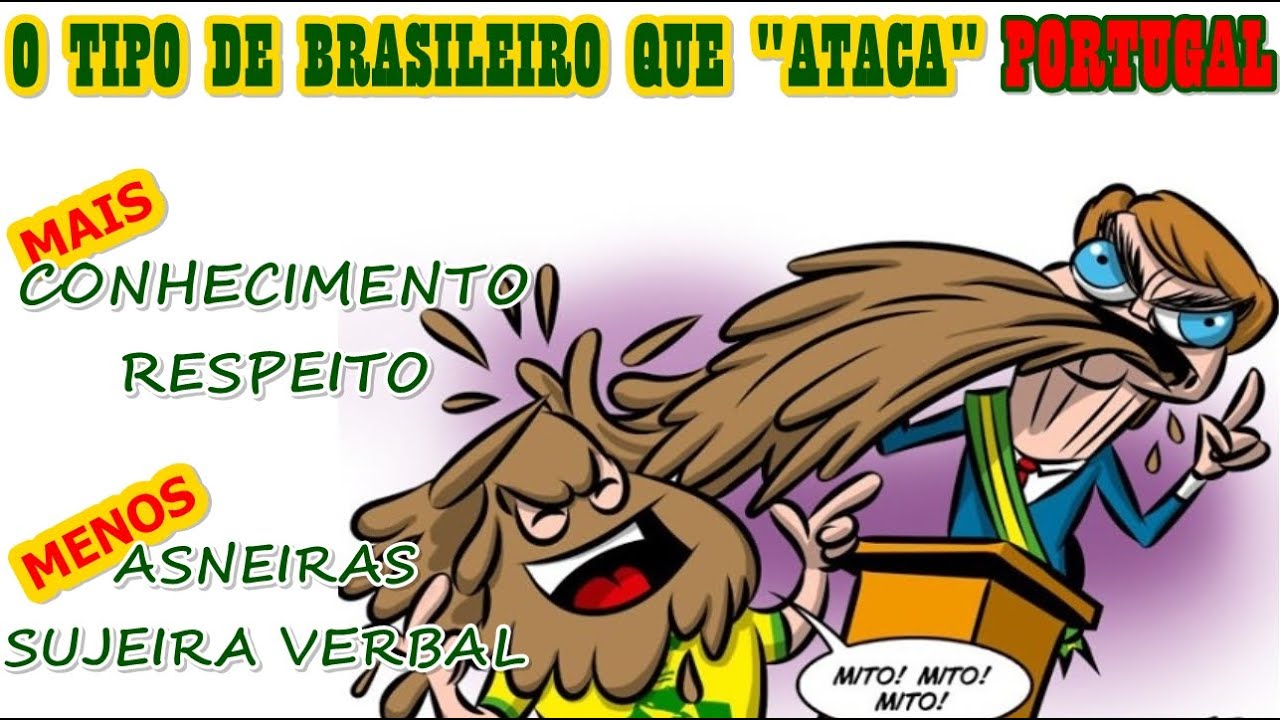 VERGONHA! Brasileiros 