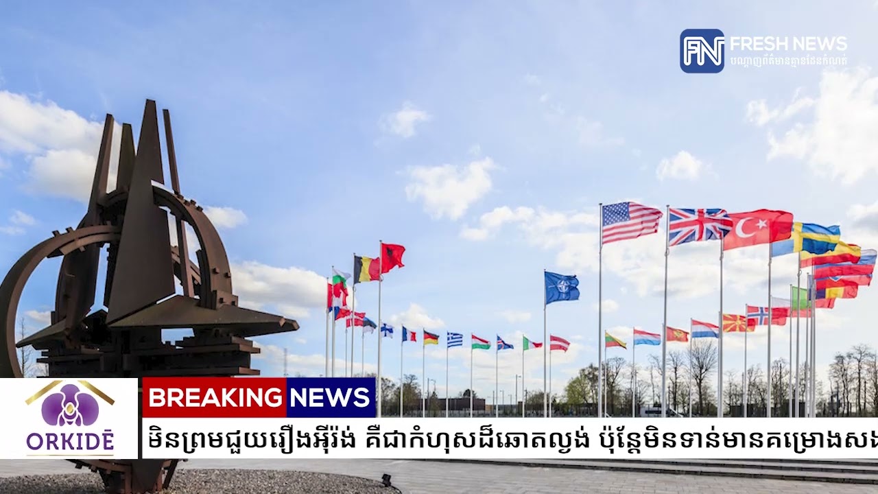 ប្រធានាធិបតីអាមេរិក ថា NATO មិនព្រមជួយរឿងអ៉ីរ៉ង់ គឺជាកំហុសដ៏ឆោតល្ងង់ ប៉ុន្តែមិនទាន់មានគម្រោងសងសឹក .