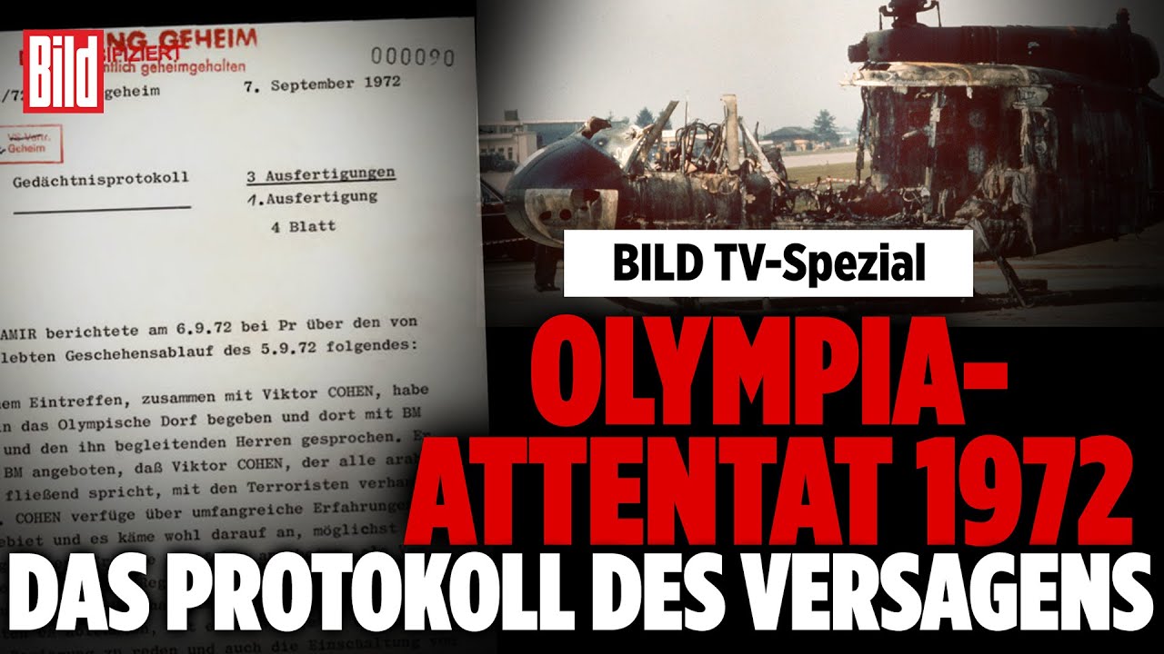 Olympia-Attentat München 1972 | BILD am Abend Spezial zum 50. Jahrestag