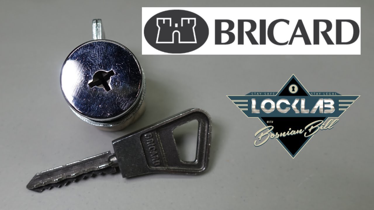(1664) Bricard SUPERSÛRETE (Zeiss/Cruciform/Cross) Lock Picked
