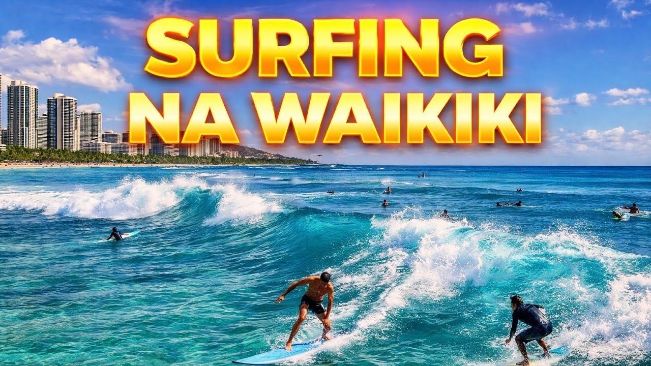 SURFING NA HAWAJACH - HONOLULU WAIKIKI - VLOG #4