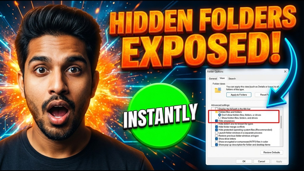 How to Show Hidden Folders Windows 11 | Step-by-Step Guide