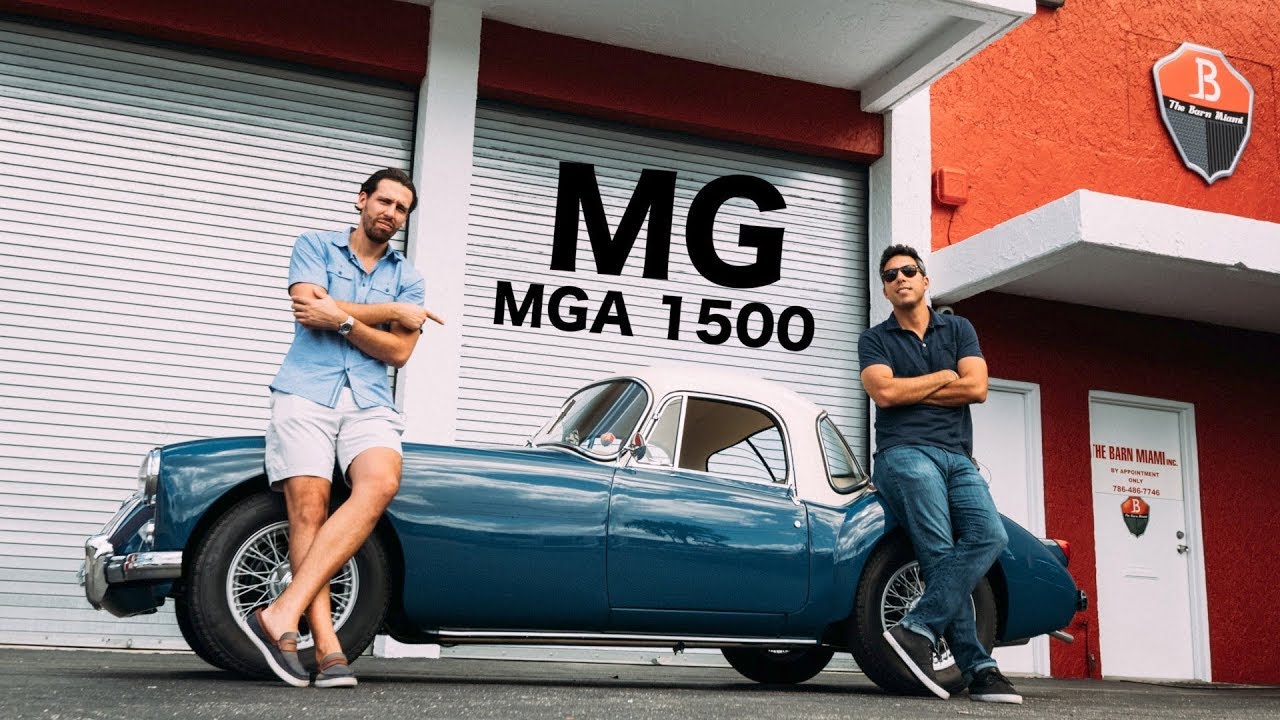A BEAUTIFULLY RESTORED MG MGA 1500 COUPE