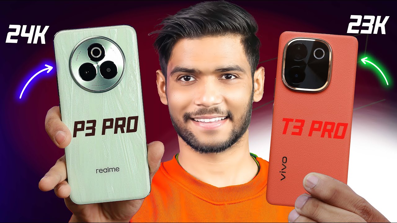Realme P3 Pro против Vivo T3 Pro: что лучше до 25 тысяч?