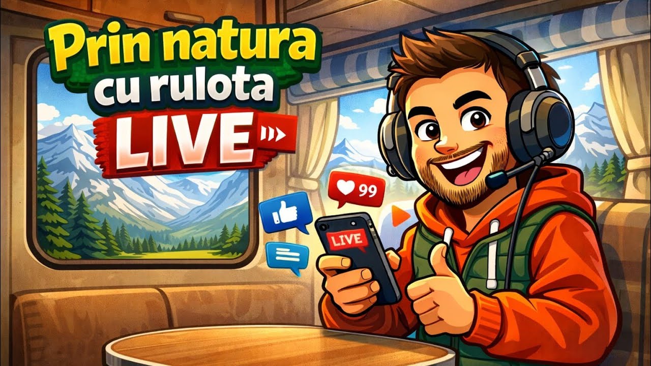 Prin natură cu rulota !!! este live!