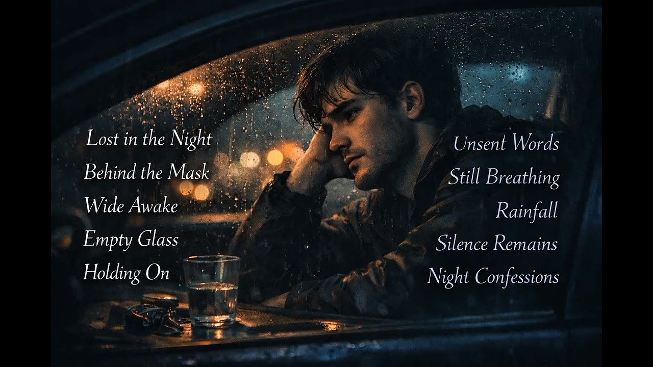 Smile Outside, Cry Inside 🖤 | 10 Deep Emotional Rap Songs (Late Night Playlist)