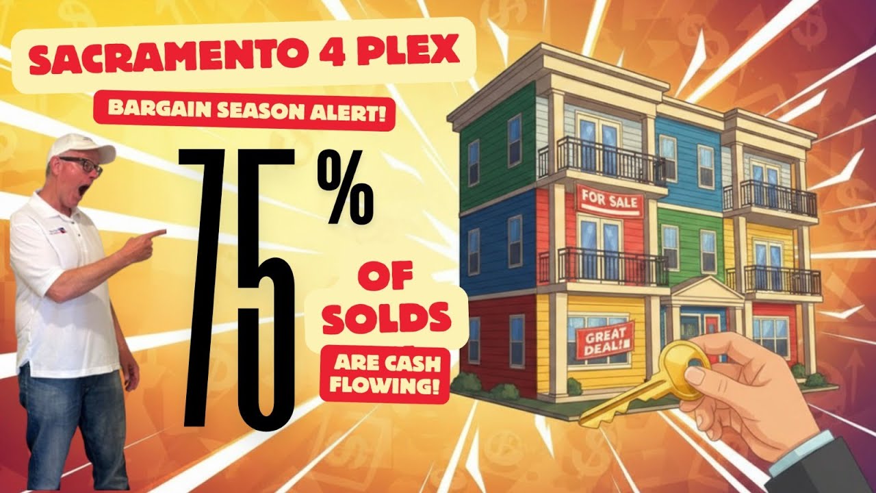 Sacramento 4-Plex Market Update for November of 2025– Buyers Still Rule as Inventory Soars!