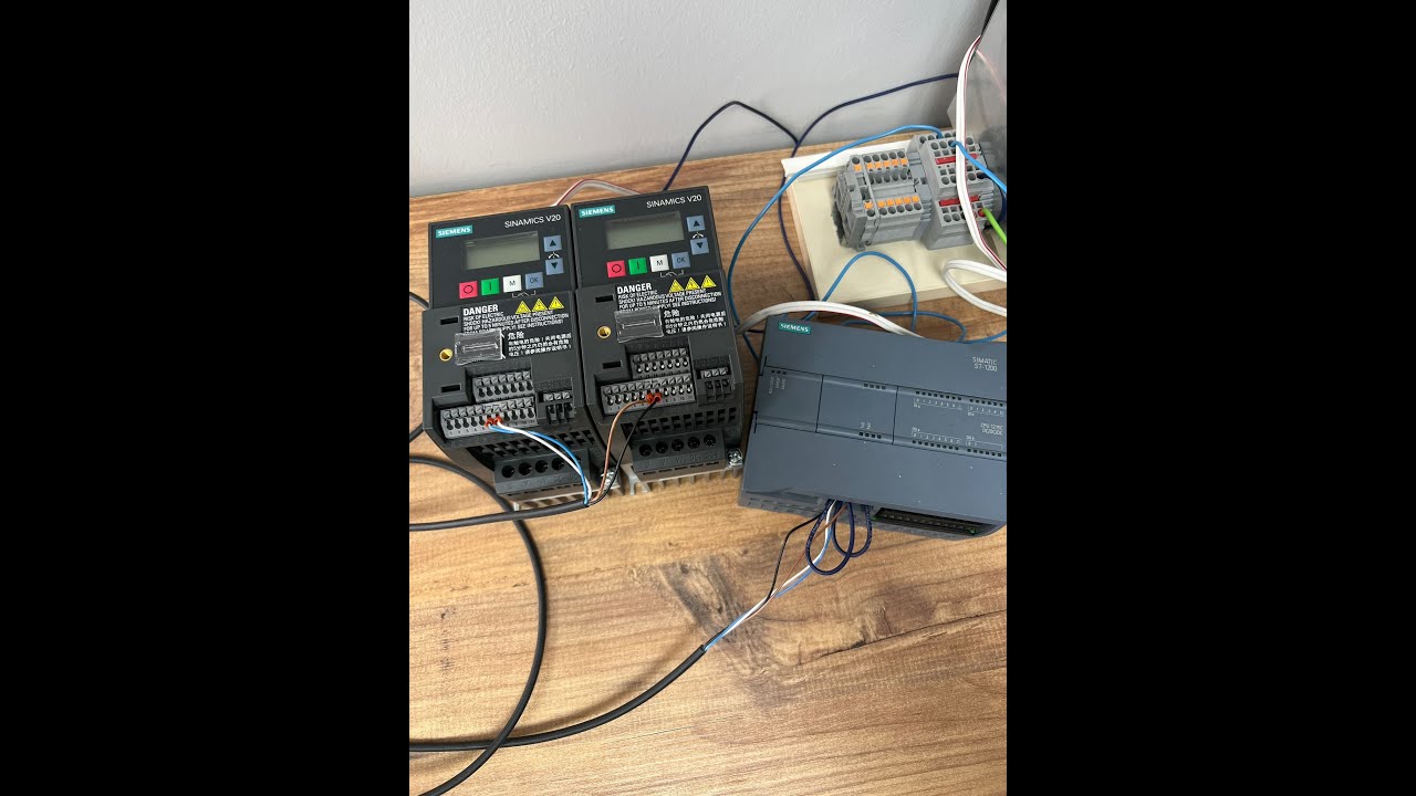 S7-1200 V20 SÜRÜCÜ İLE  RS485 MODBUS HABERLEŞME