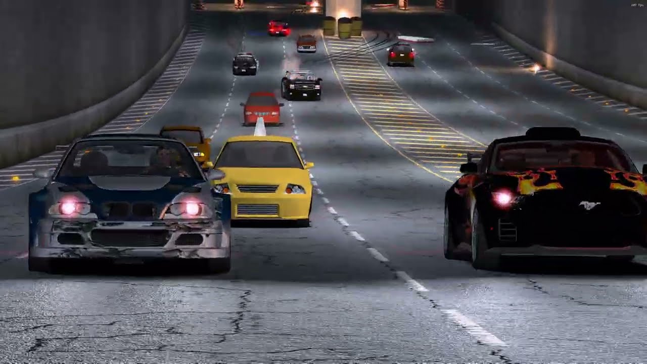 NFS Most Wanted Modern Edition + SunSet 1.8 + ReShade