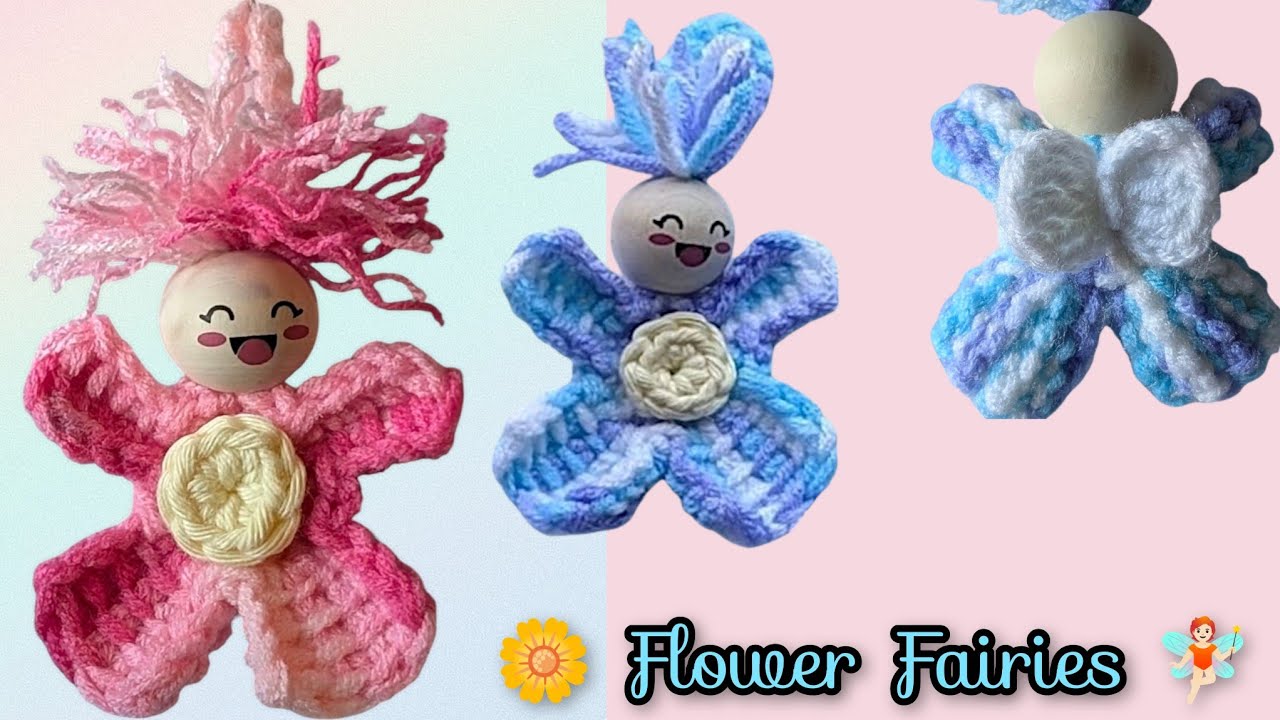 Turn Yarn into Magic! Crochet Flower Fairies You’ll LOVE!!