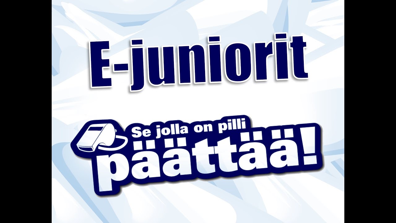 Lentopalloerotuomarina toimiminen E junioreissa