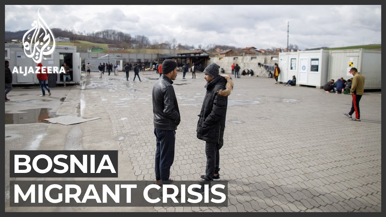 Migrants, refugees face harsh winter near Bosnia-Croatia border