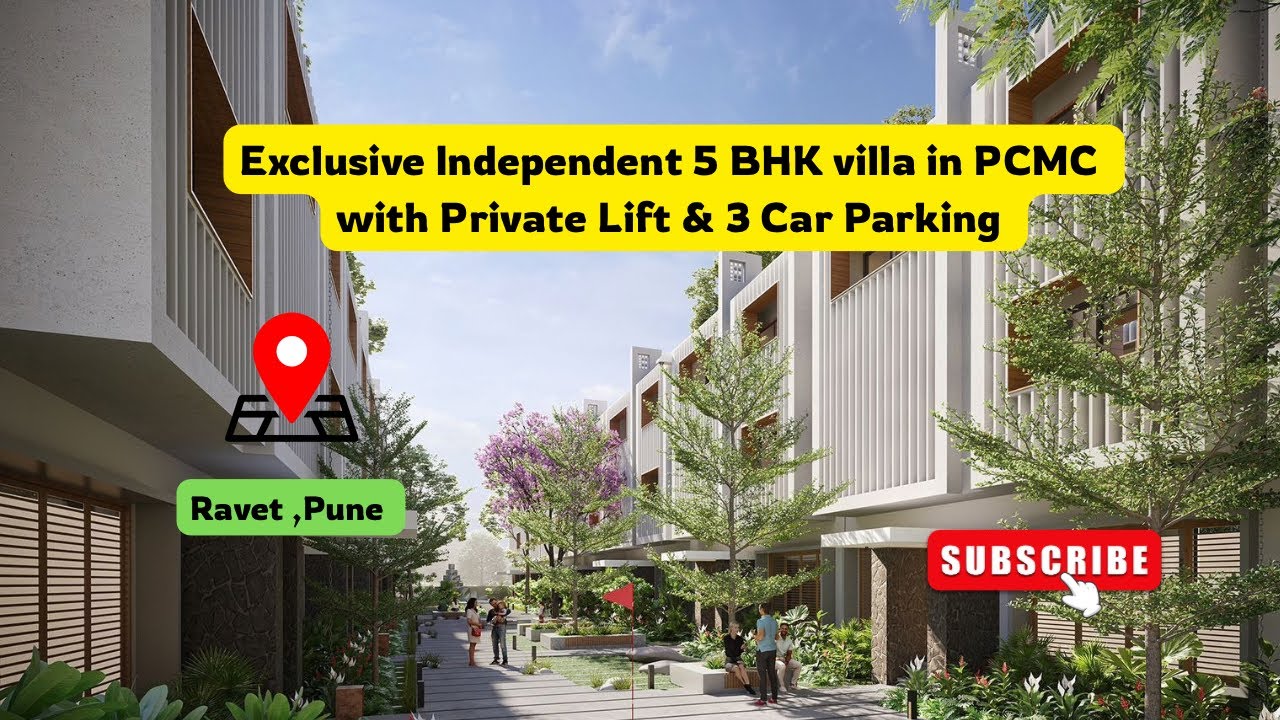 Exclusive Independent 5 BHK villa in PCMC with 3 Car Parking #pcmc #villa #rowhouseinpune 