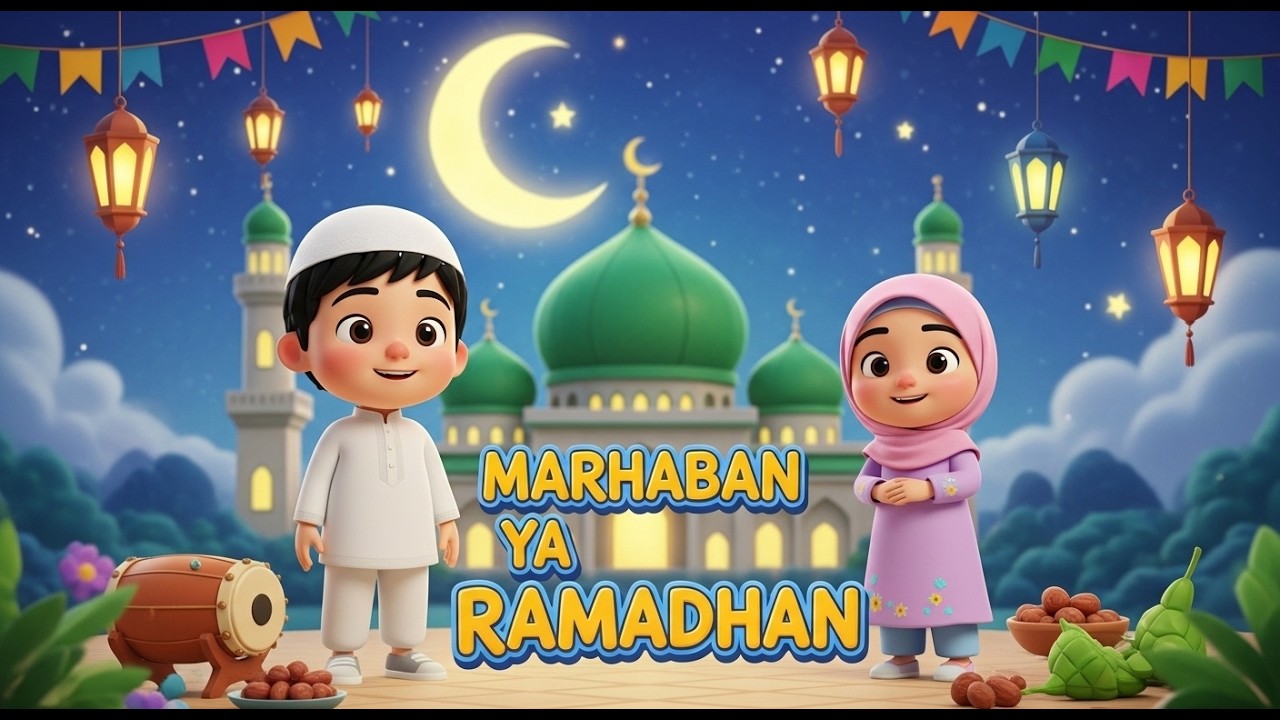 Marhaban Ya Ramadhan — Lagu Anak Islami Ceria Menyambut Bulan Suci