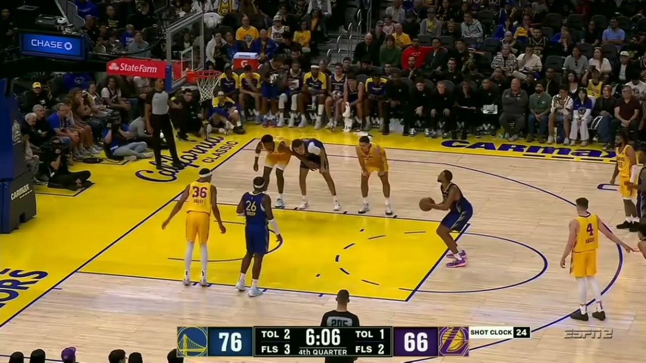Isaiah Mobley Warriors Summer League Highlights vs Lakers - 13 Points, 3 Assists, 2 Steals - 7/5/25