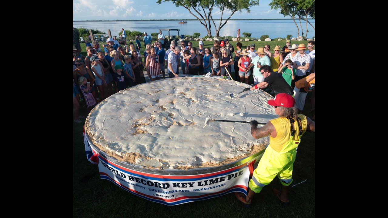 Creating the World's Largest Key Lime Pie in the Florida Keys